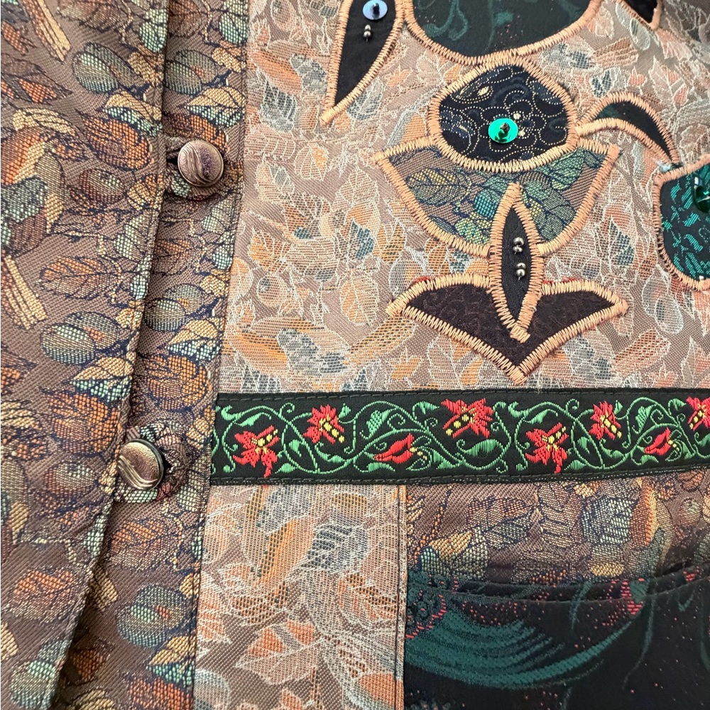 Women's Multicolor Embroidered Jacket - image 4